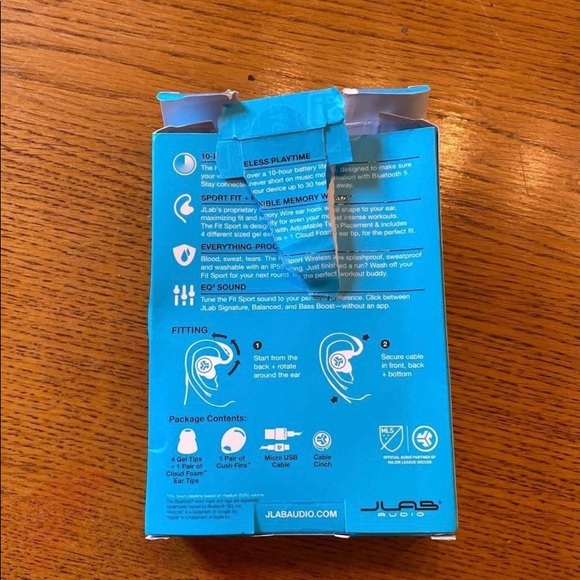 J lab fitsport headphones - Picture 3 of 3